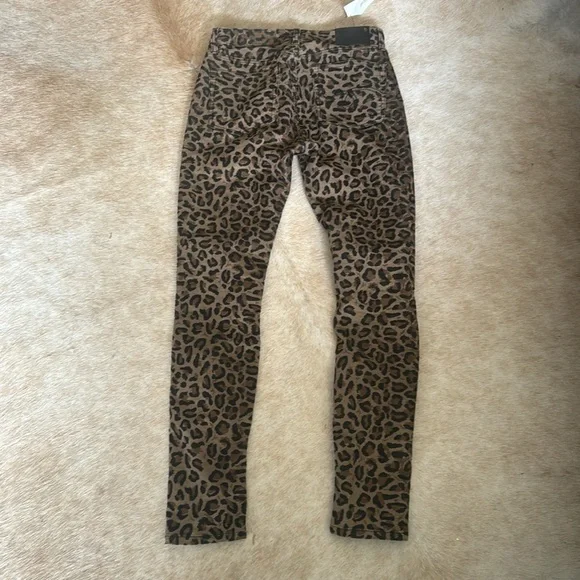 R13 Allison skinny Leopard Print Pants - Picture 7 of 17